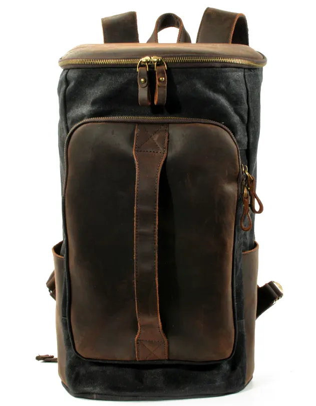 Vintage Canvas Rucksack | Zion
