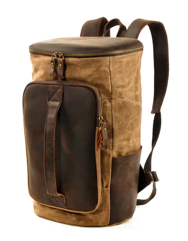 Vintage Canvas Rucksack | Zion