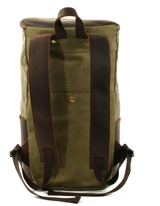 Vintage Canvas Rucksack | Zion