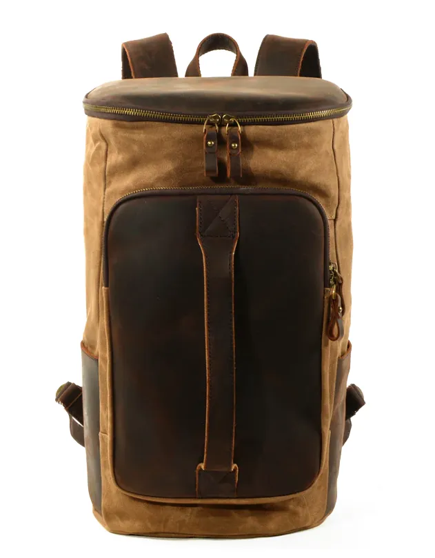 Vintage Canvas Rucksack | Zion