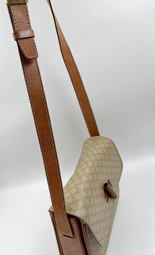 Vintage Celine Triomphe Crossbody Bag
