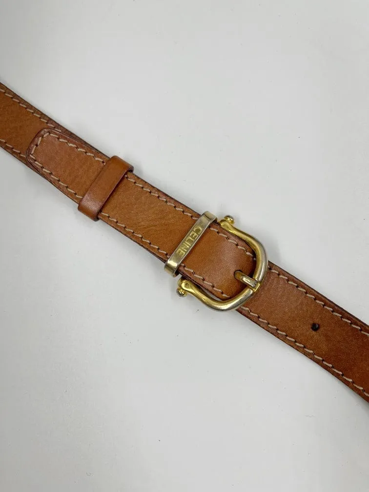 Vintage Celine Triomphe Crossbody Bag