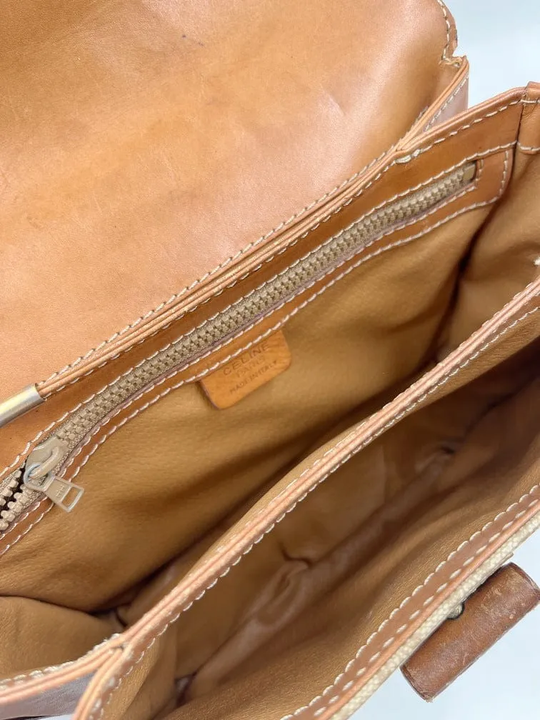 Vintage Celine Triomphe Crossbody Bag
