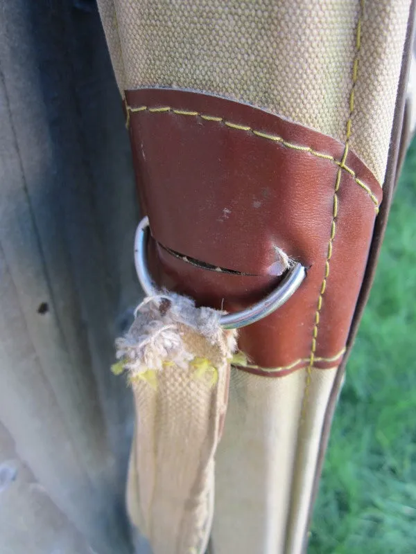 Vintage Efgeeco Canvas Fishing Rod Hold All (i)