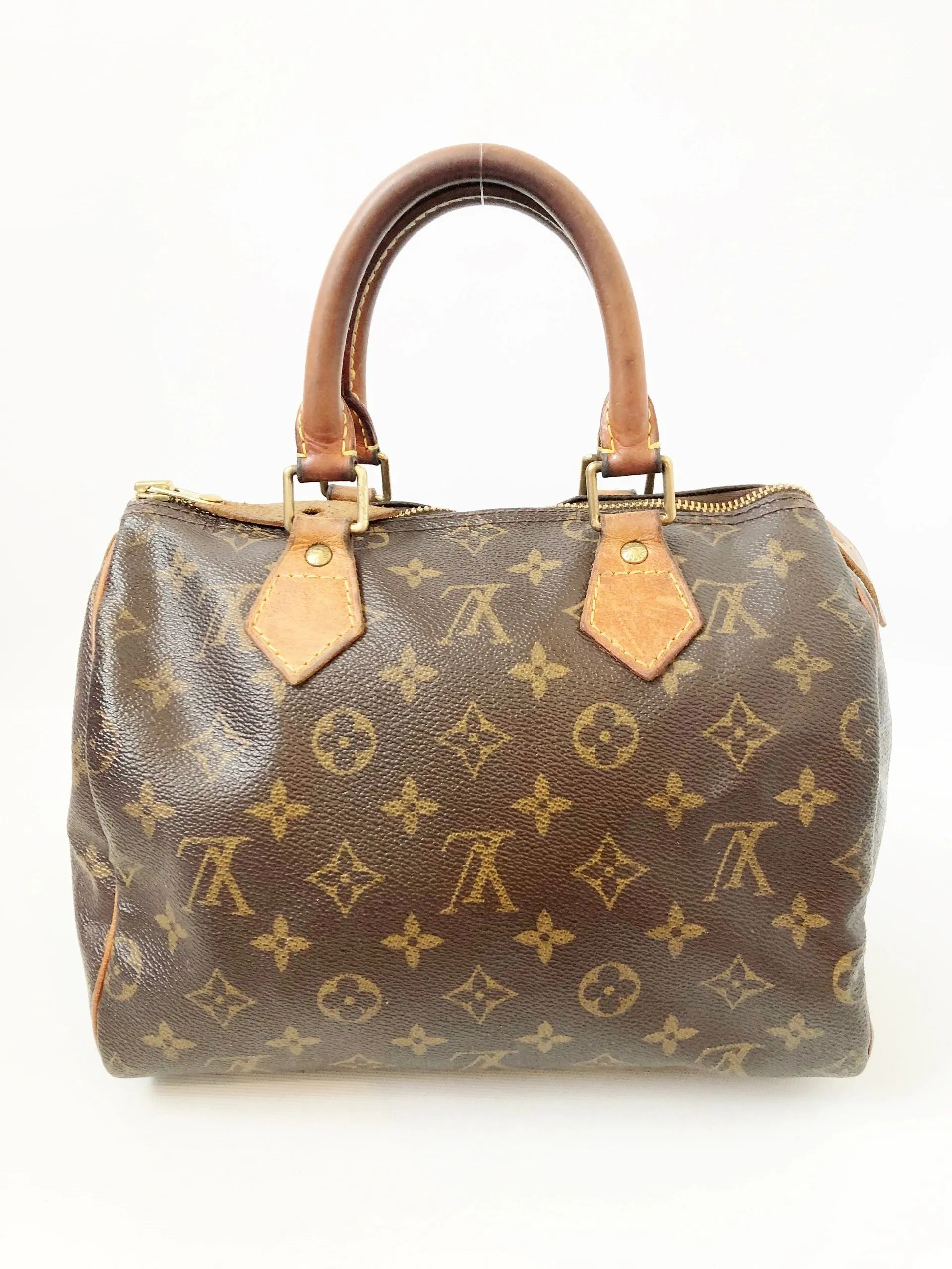 Vintage Monogram Speedy 25