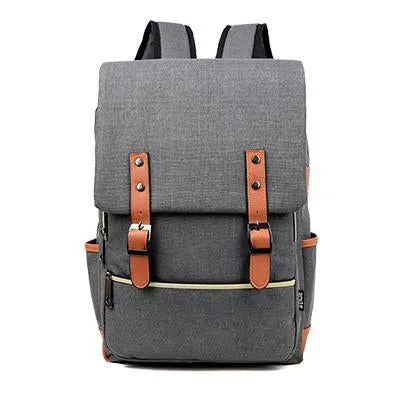 Vintage Unisex Canvas Backpacks