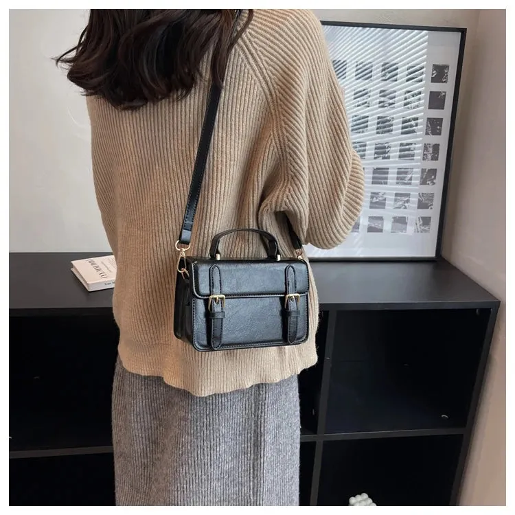 Vintage Women handbag small female shoulder bag pu leather ladies Totes girl messenger bags bolsas femininas brown satchels