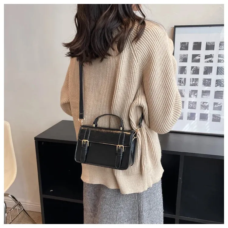 Vintage Women handbag small female shoulder bag pu leather ladies Totes girl messenger bags bolsas femininas brown satchels