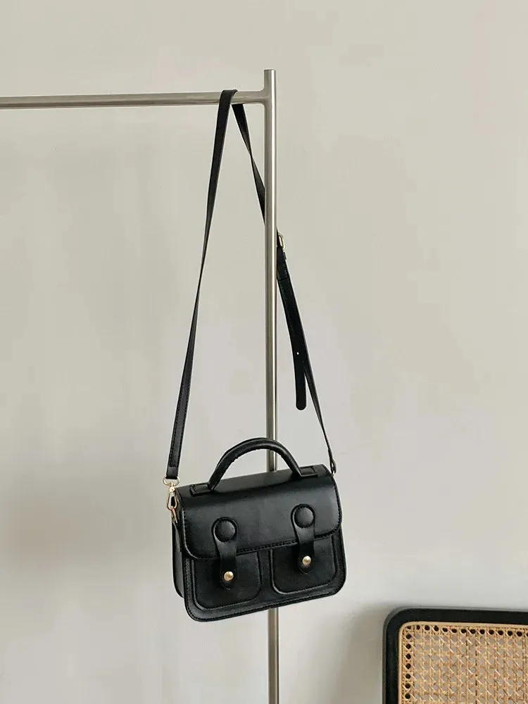 Vintage Women handbag small female shoulder bag pu leather ladies Totes girl messenger bags bolsas femininas brown satchels