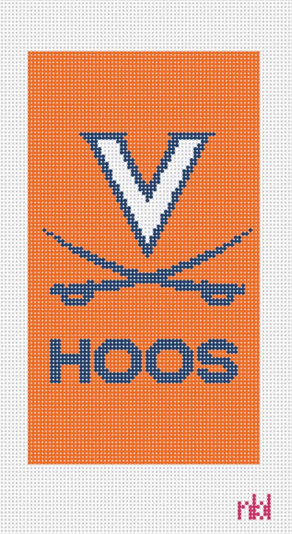 Virginia Mini Flag Canvas
