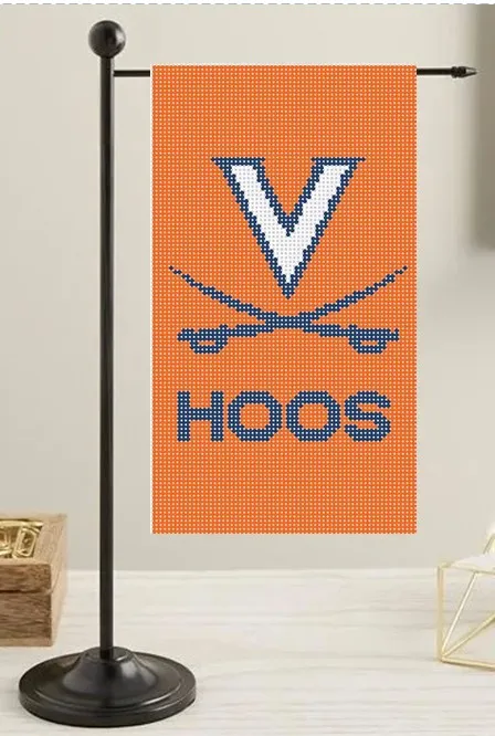 Virginia Mini Flag Canvas