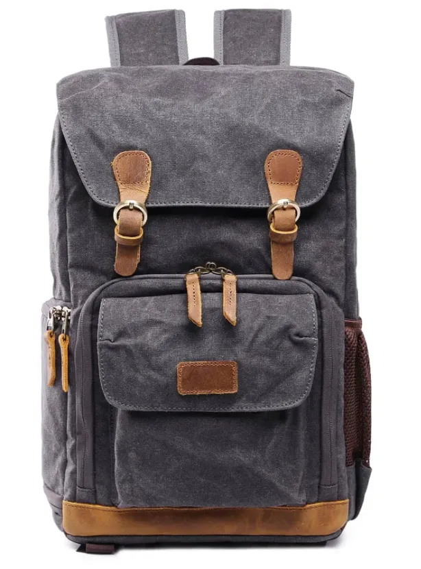 Waterproof Canvas Camera Backpack | Antarctica