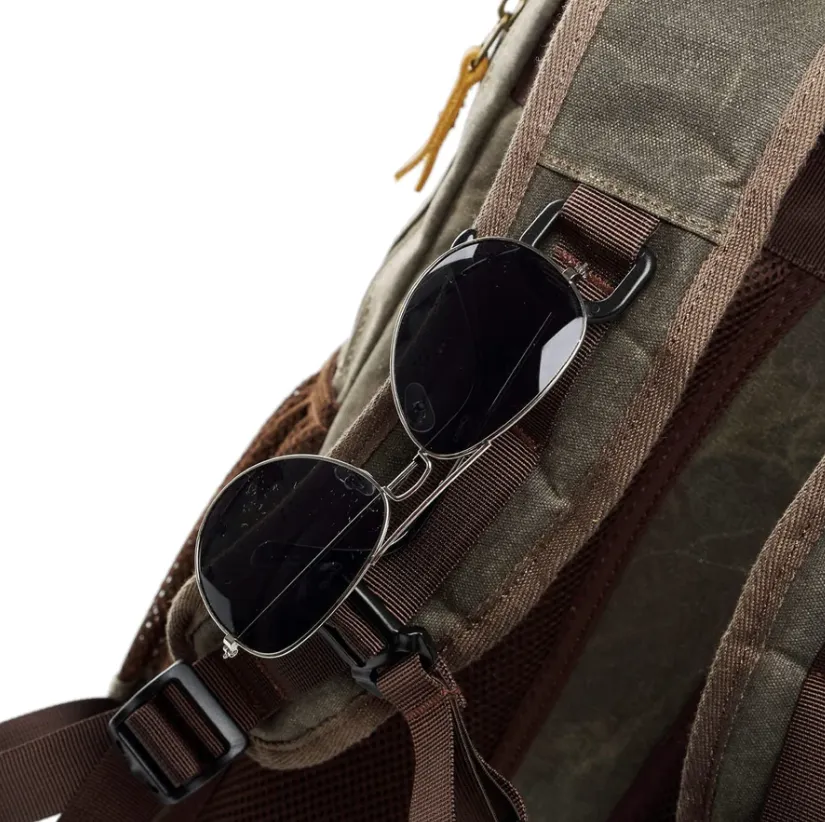 Waterproof Canvas Camera Backpack | Antarctica