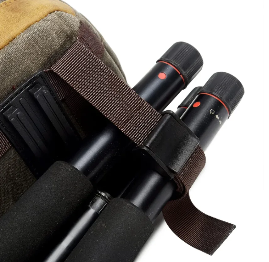 Waterproof Canvas Camera Backpack | Antarctica