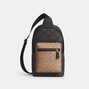 West Pack In Blocked Signature Canvas