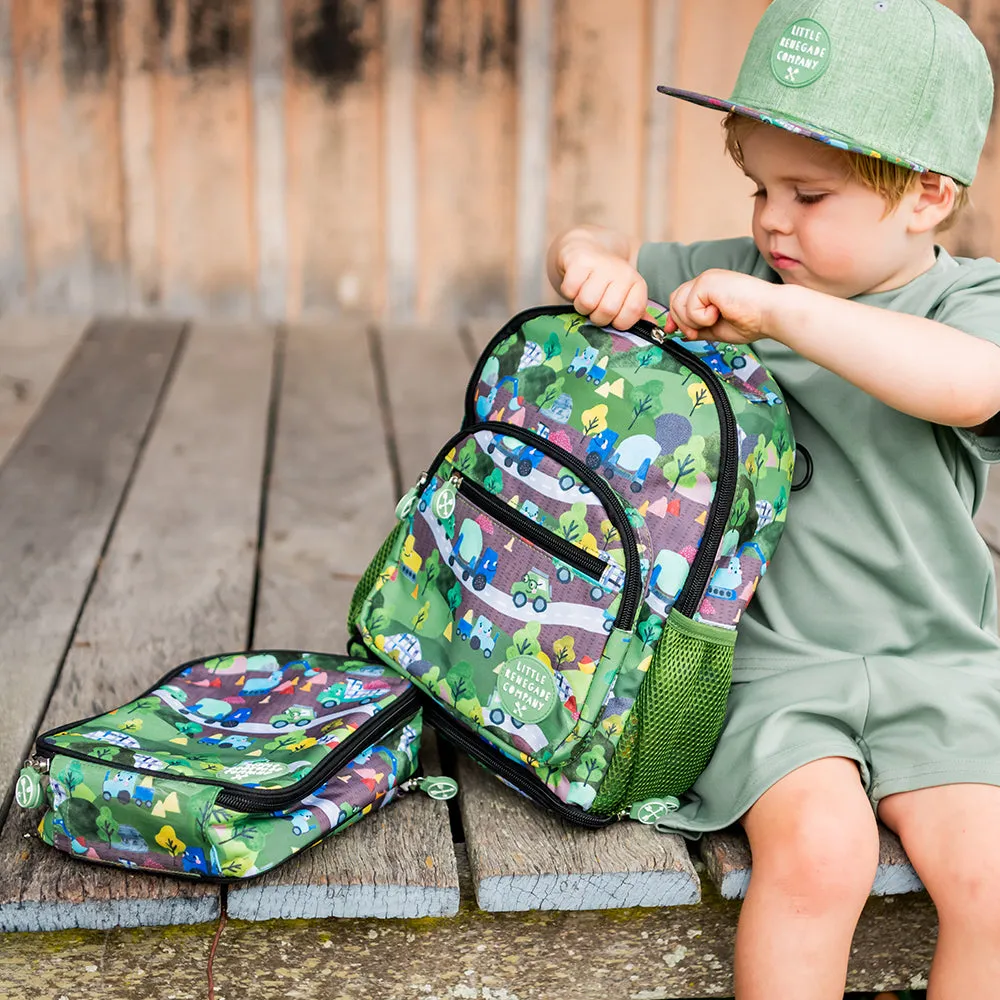 WHEELS N ROADS MINI INSULATED LUNCH BAG