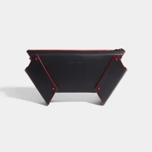 WINGED BOX CLUTCH RED EDGE
