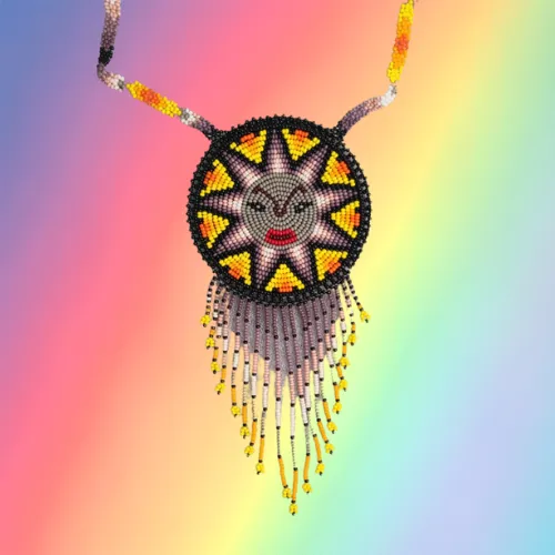 Wixrarika (Huichol) Sun Father Sacred Protection Pouch