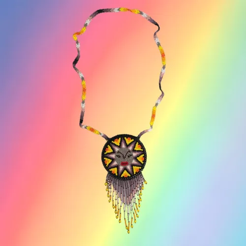 Wixrarika (Huichol) Sun Father Sacred Protection Pouch