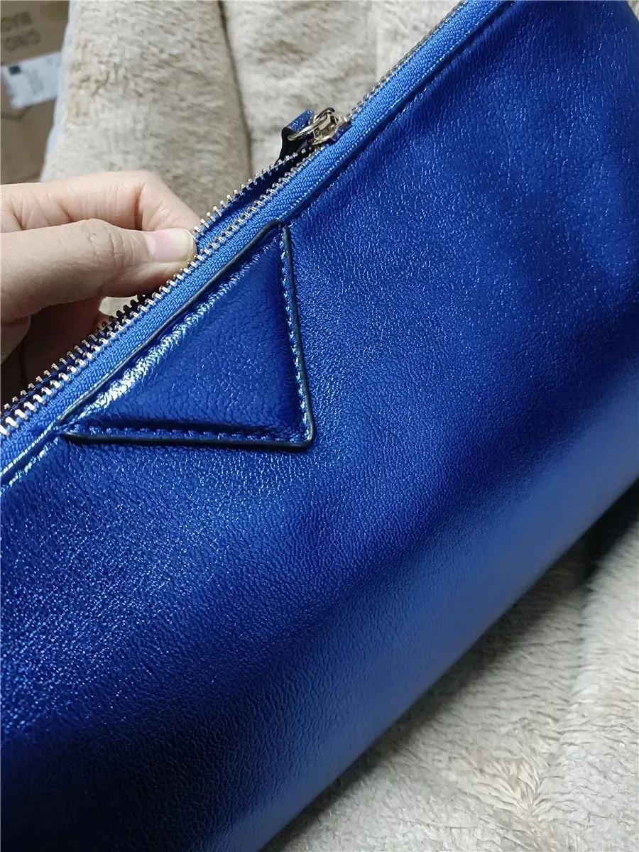 Women Day Clutch Bags Luxury Designer Lady Handbags female envelope bags pu leather A4 briefcase bolsa wallet silver