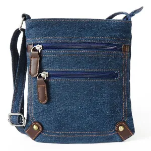 women denim messenger bags woman mini small shoulder bag vintage rivet satchels ladies crossbody sling bag bags