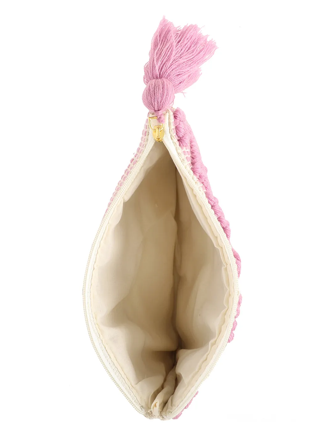 Women Embroidered Fabric Envelope