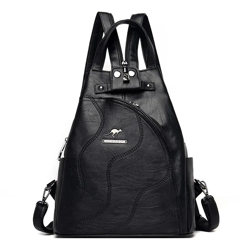 Women Leather Backpacks