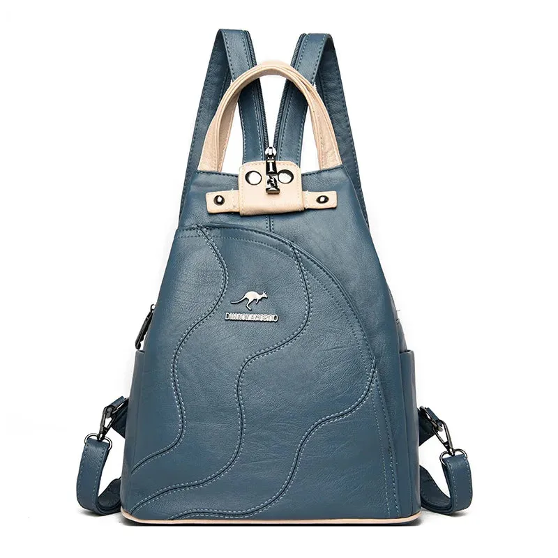 Women Leather Backpacks