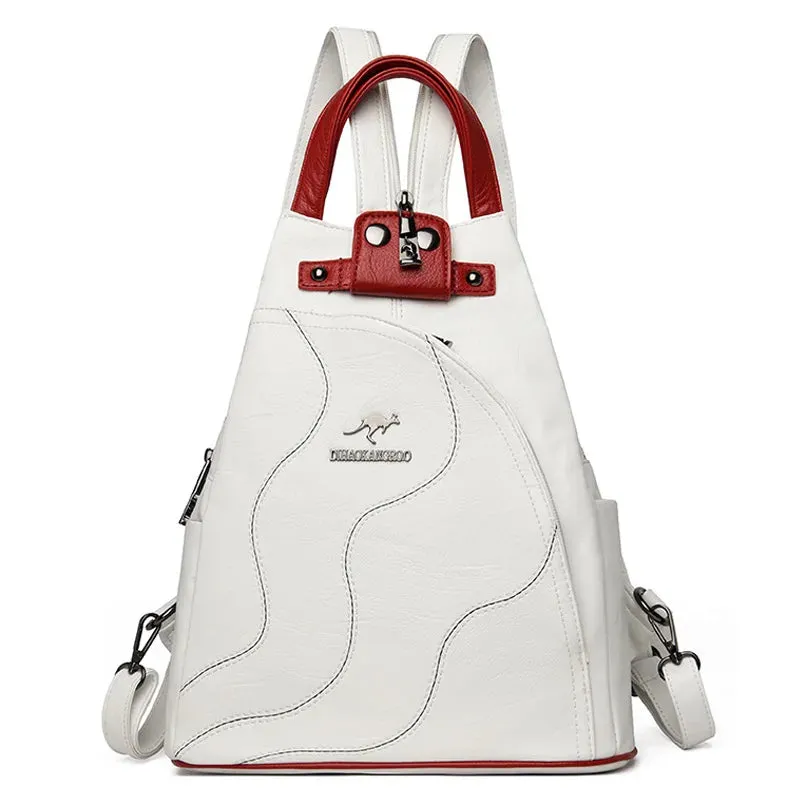 Women Leather Backpacks
