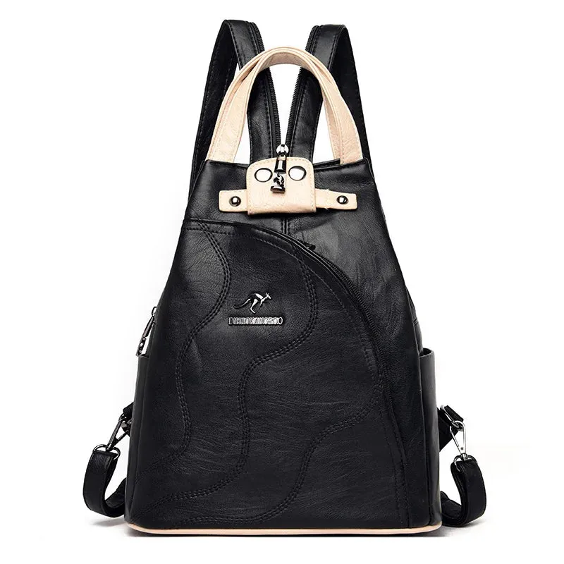 Women Leather Backpacks