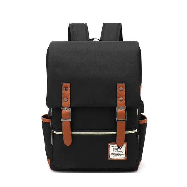 Women's & Men's & Personalized Retro Canvas Large Fashion Backpacks