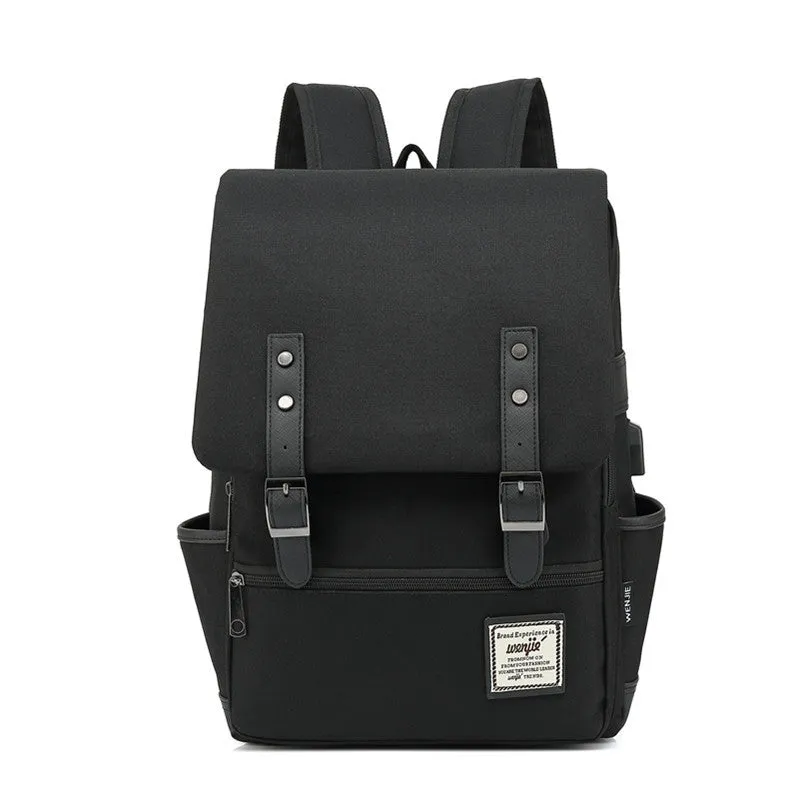 Women's & Men's & Personalized Retro Canvas Large Fashion Backpacks