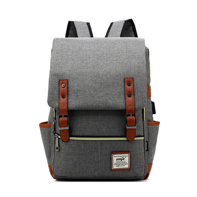 Women's & Men's & Personalized Retro Canvas Large Fashion Backpacks