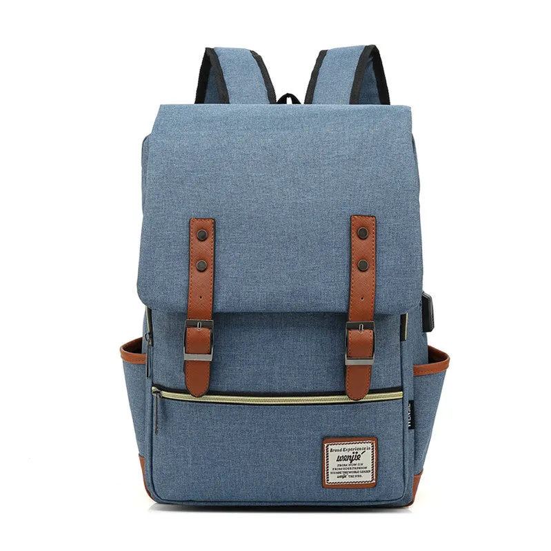 Women's & Men's & Personalized Retro Canvas Large Fashion Backpacks