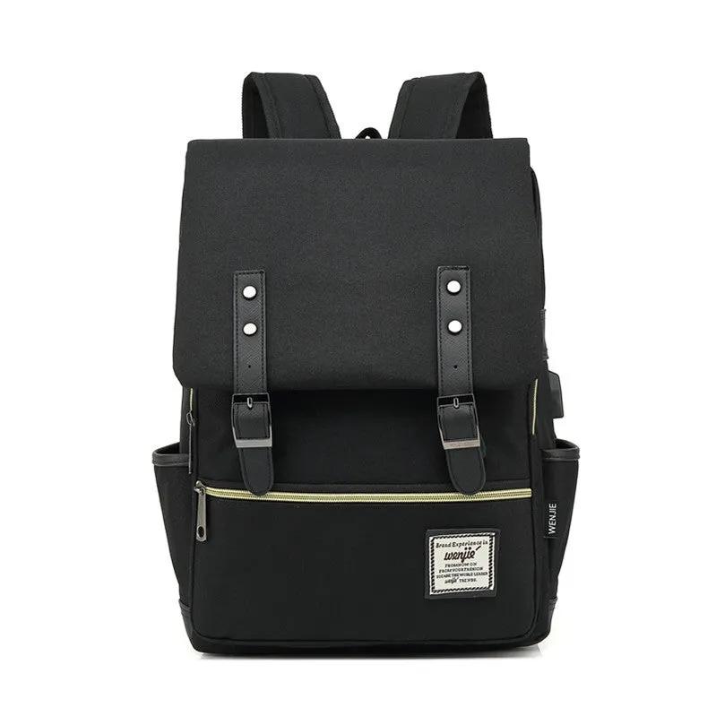 Women's & Men's & Personalized Retro Canvas Large Fashion Backpacks