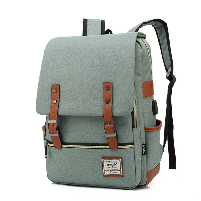 Women's & Men's & Personalized Retro Canvas Large Fashion Backpacks