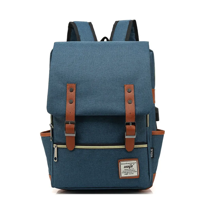 Women's & Men's & Personalized Retro Canvas Large Fashion Backpacks