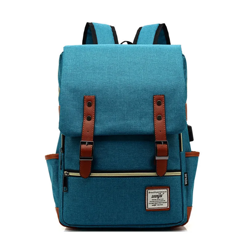 Women's & Men's & Personalized Retro Canvas Large Fashion Backpacks