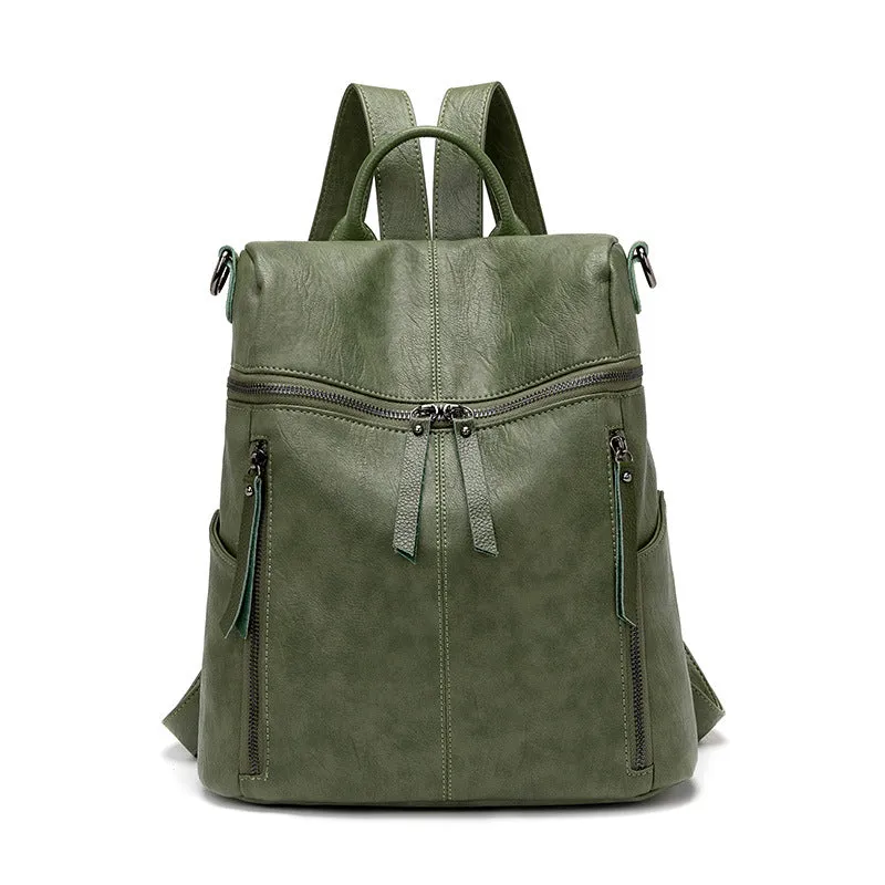Women's Beautiful Innovative Genuine Leather Business Backpacks