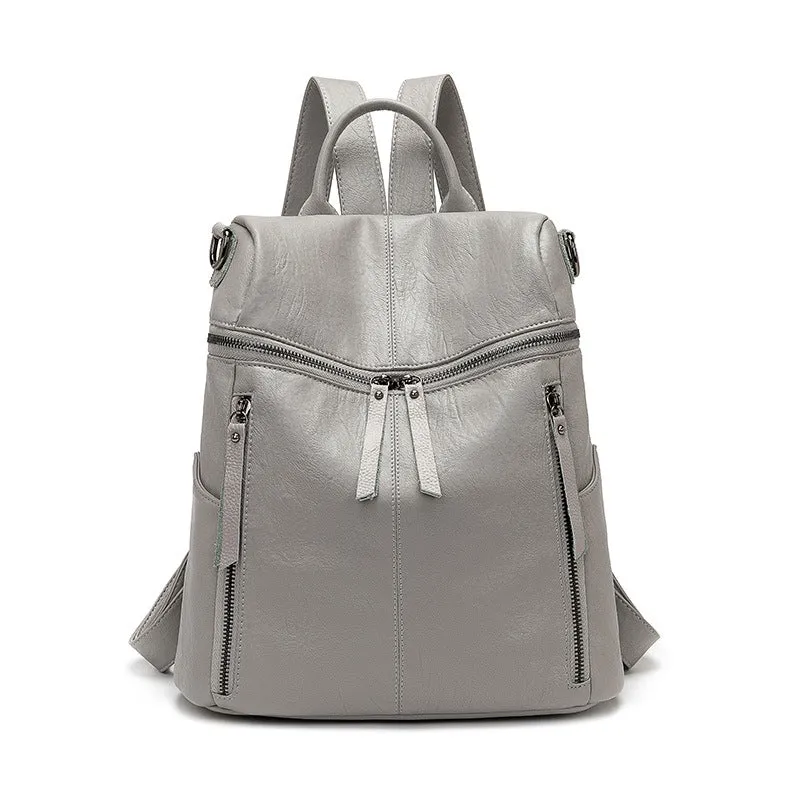 Women's Beautiful Innovative Genuine Leather Business Backpacks