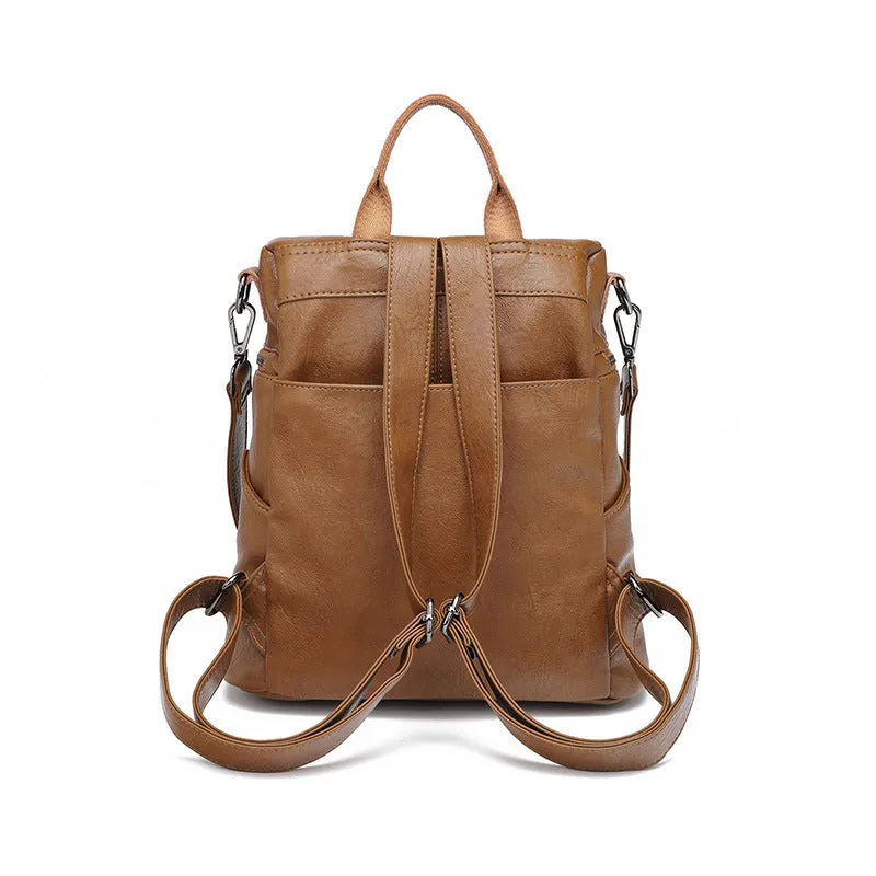 Women's Beautiful Innovative Genuine Leather Business Backpacks