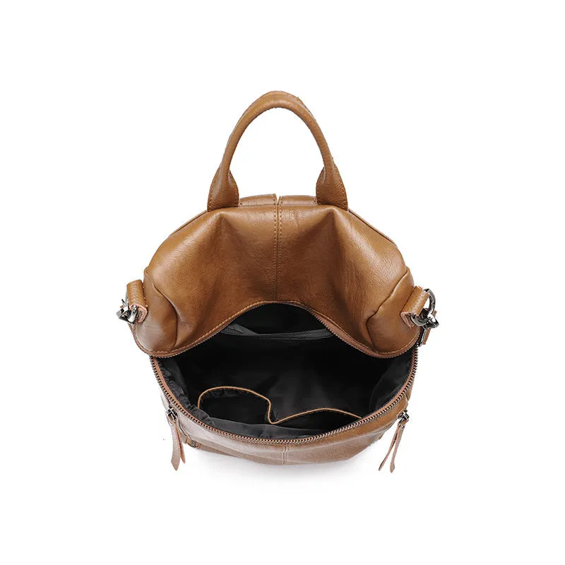 Women's Beautiful Innovative Genuine Leather Business Backpacks