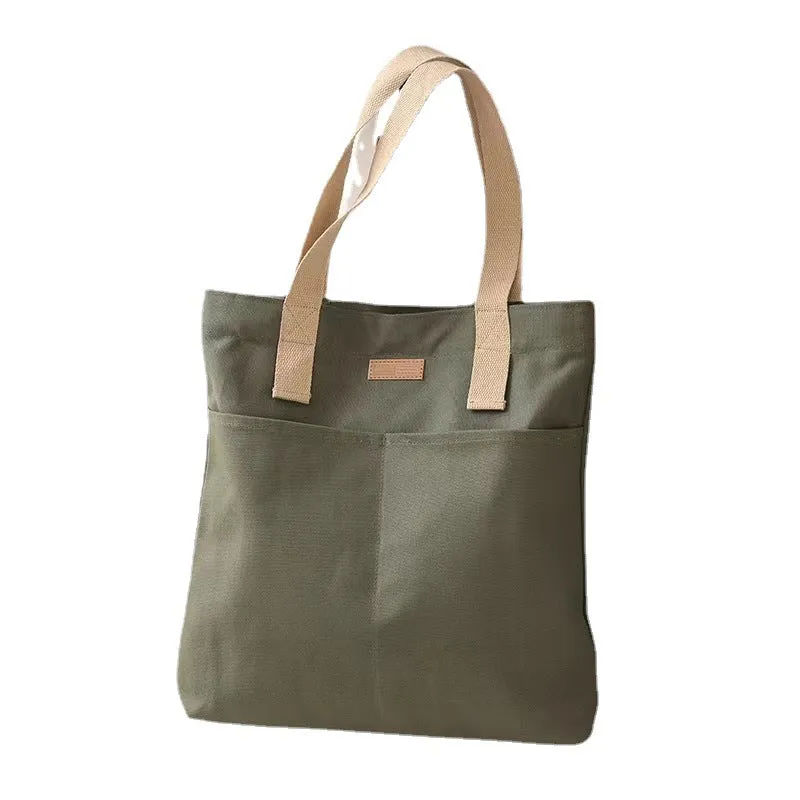 Women's Canvas Class Commuter Niche Large Capacity Shoulder Bags