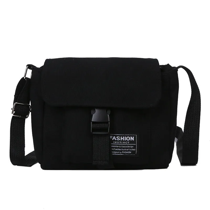 Women's Canvas Korean Style Tooling Fashion Shoulder Bags