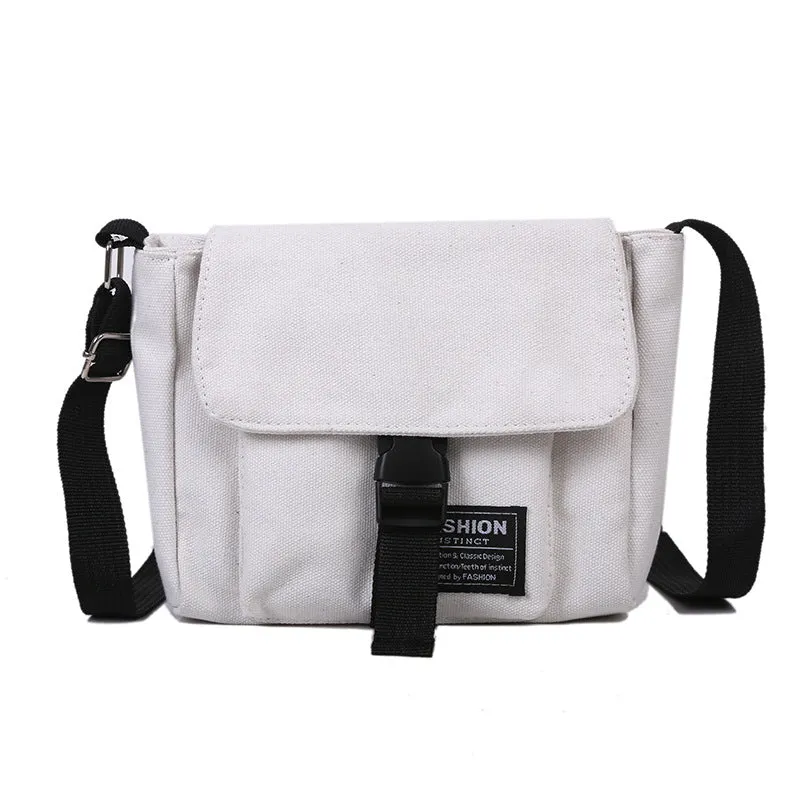 Women's Canvas Korean Style Tooling Fashion Shoulder Bags