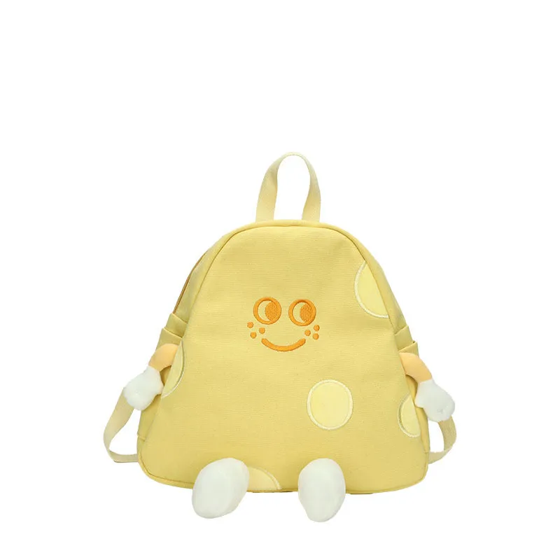 Women's Simple Cheese Advanced Texture Canvas High-grade Bags