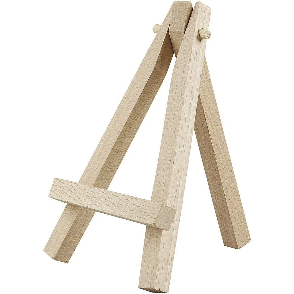 Wooden Artist Mini Easel Stand For Painting Canvas 12 cm