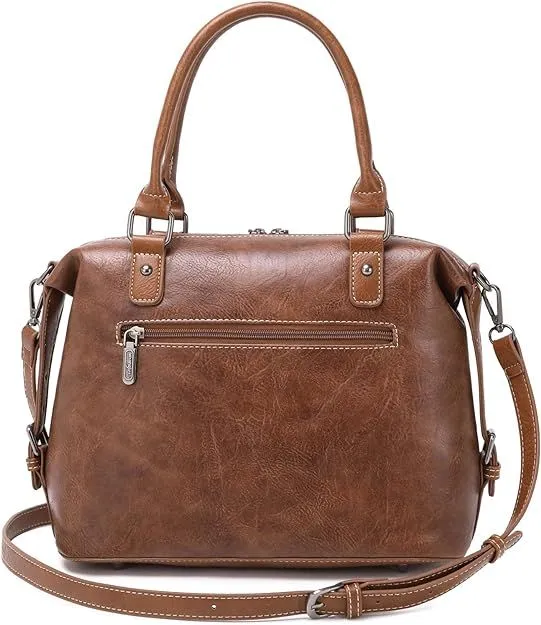 Wrangler Buckle Classic Barrel Satchels