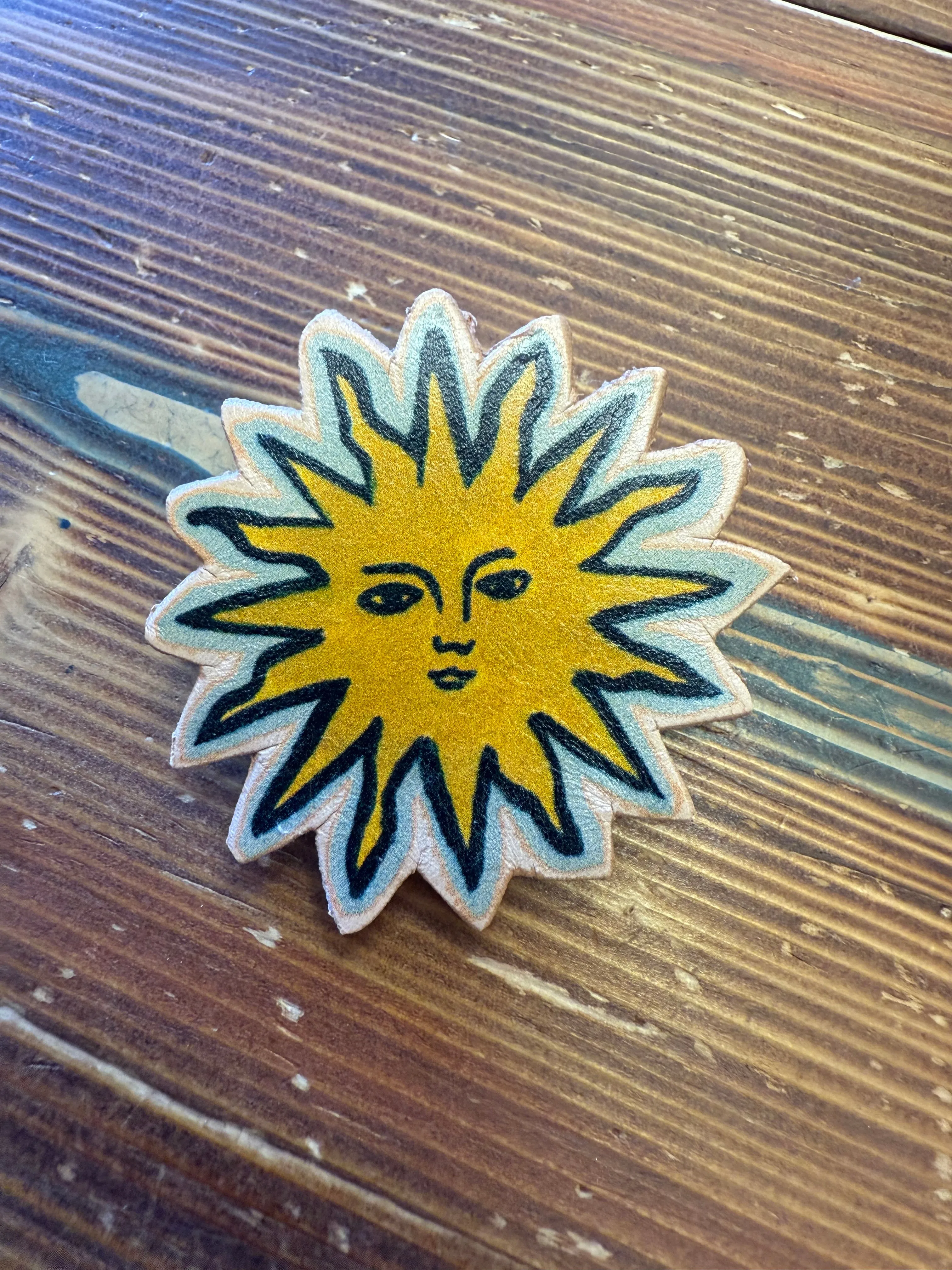 XOXO Leather Pins
