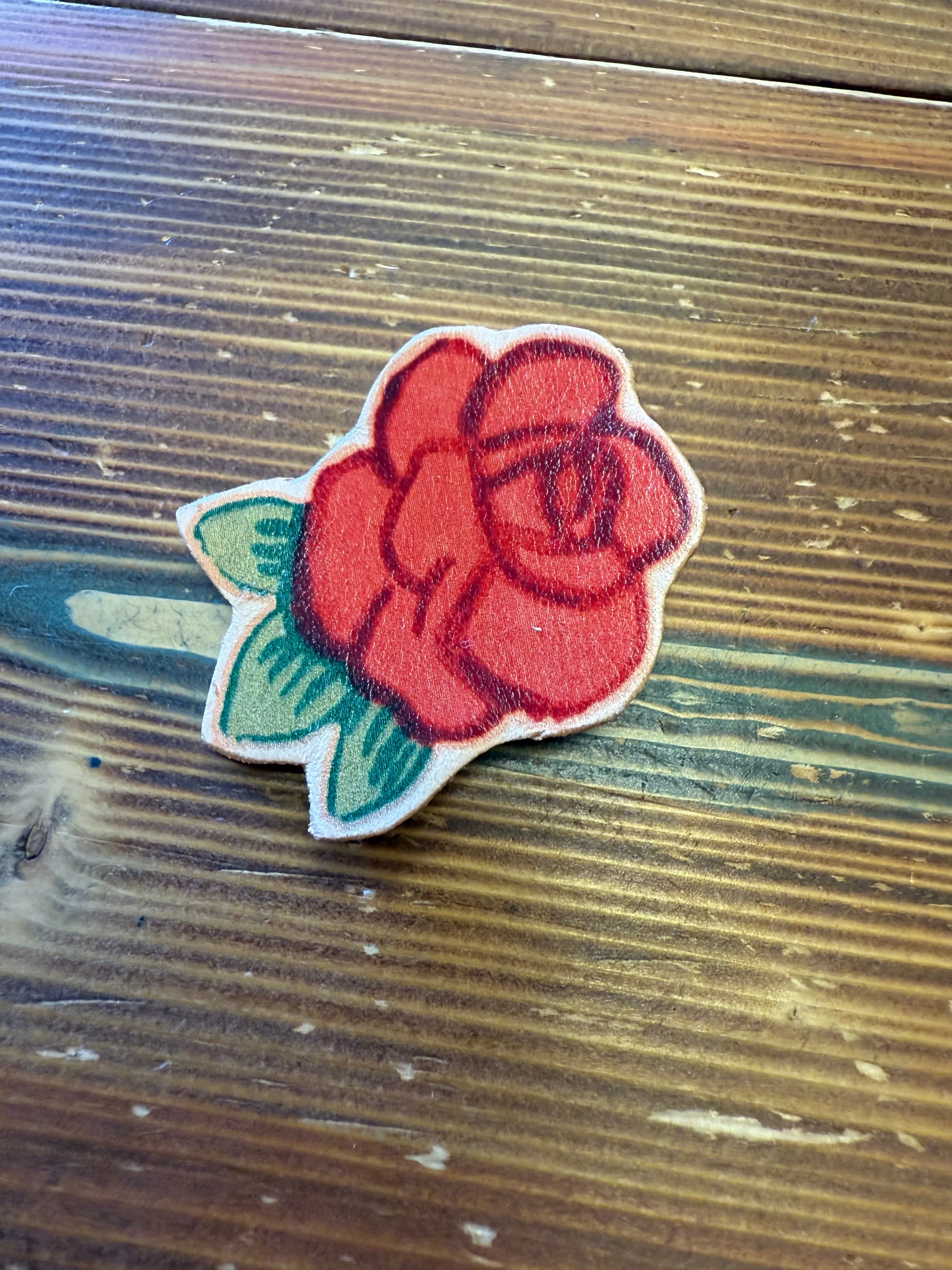 XOXO Leather Pins